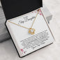To My Step Daughter | You are My Greatest Gift | Love Knot Necklace - ALL4THEGIFTOFIT