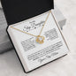 To My Step Daughter | I am Truly Blessed with You | Love Knot Necklace - ALL4THEGIFTOFIT
