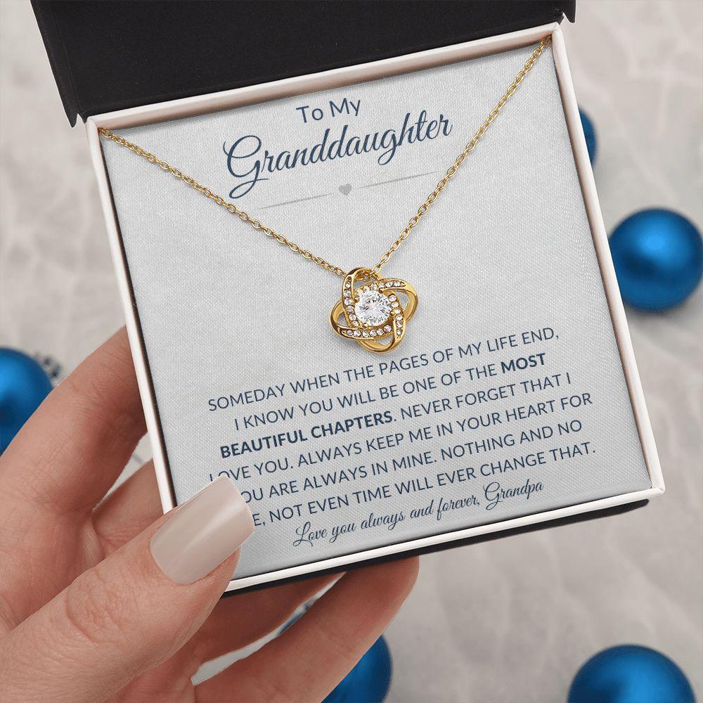 To My Granddaughter | Love You Always & Forever, Grandpa - ALL4THEGIFTOFIT