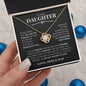 To Our Daughter - We Believe In You | Love, Mom & Dad | Love Knot Necklace - ALL4THEGIFTOFIT
