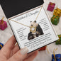 Mother & Daughter | Forever Connected At Heart | Love Knot Necklace - ALL4THEGIFTOFIT