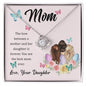 Mom | Best Mom Ever | Love Knot Necklace - Gift for Mother's Day, Birthdays, Holidays, Just Because - ALL4THEGIFTOFIT