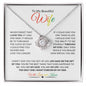 to My Beautiful Wife | You Are My Love | Love Knot Necklace - Gift for Soulmate, Birthday, Anniversary - ALL4THEGIFTOFIT