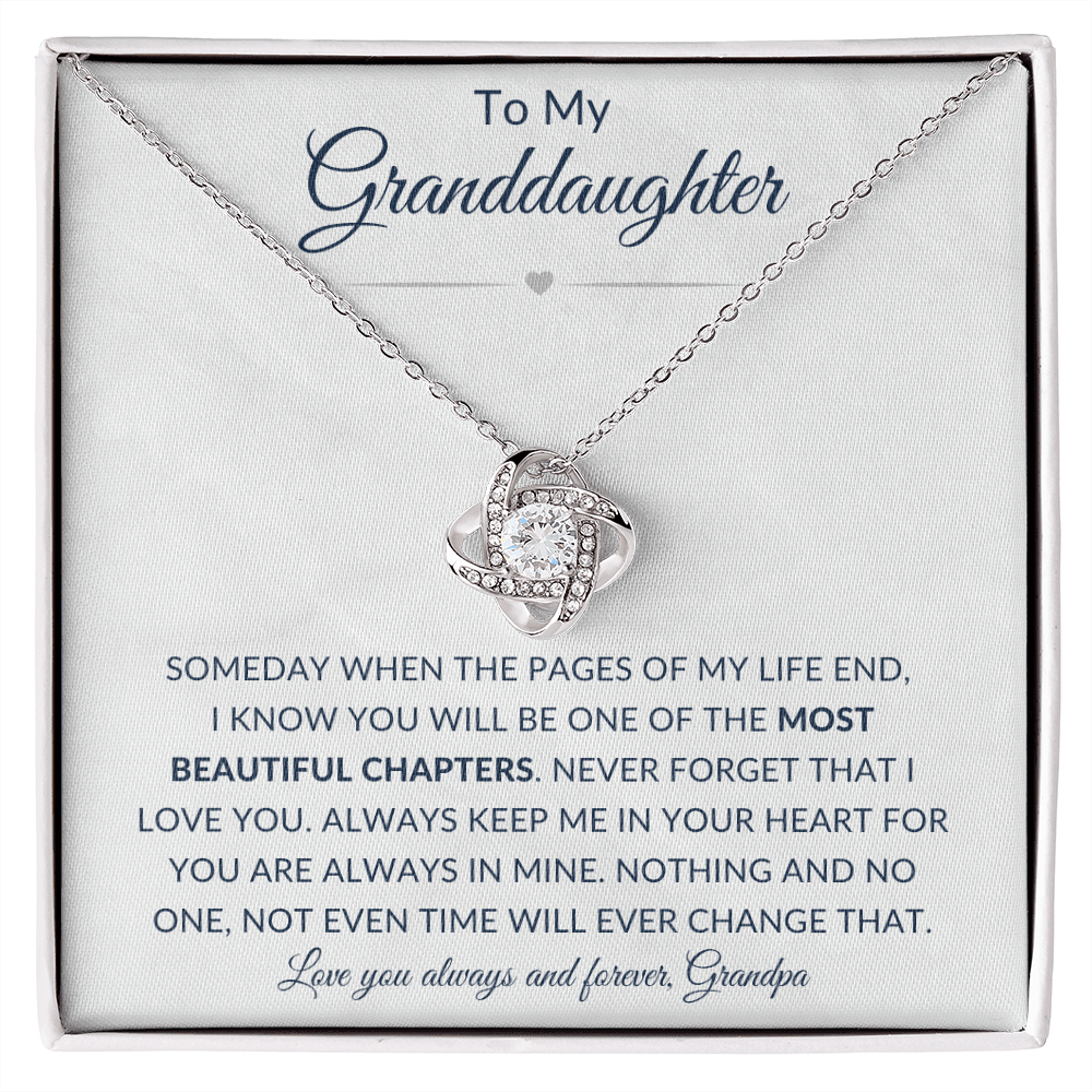 To My Granddaughter | Love You Always & Forever, Grandpa - ALL4THEGIFTOFIT