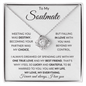 To My SOULMATE | Forever & Always I Love You (Love Knot Necklace) - ALL4THEGIFTOFIT