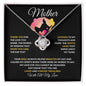 Mother | Loved & Forever Treasured | With All My Love | Love Knot Necklace - ALL4THEGIFTOFIT