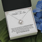 To My Beautiful Mother-In-Law | Gift of You | Love Knot Necklace - Gift for Mother's Day, Wedding, Birthday, Holidays - ALL4THEGIFTOFIT