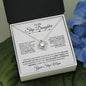 To My Step Daughter | I am Truly Blessed with You | Love Knot Necklace - ALL4THEGIFTOFIT