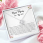 To An Amazing New Mom - Rewarding Blessing | Love Knot Necklace - Gift for Mother's Day, First Time Moms, Baby Shower Gift - ALL4THEGIFTOFIT