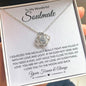 To My Wonderful Soulmate | You Are My Everything | Love Knot Necklace - Gift for Wife, Fiance, Girlfriend - ALL4THEGIFTOFIT