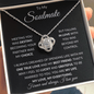 To My SOULMATE | Meeting You Was Destiny | Love Knot Necklace - Gift for Wife, Fiance, Girlfriend - ALL4THEGIFTOFIT