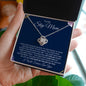 To My Step Mom | I Will Forever Love You | Love Knot Necklace - Gift for Mother's Day, Birthdays, Holidays - ALL4THEGIFTOFIT