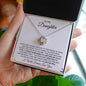To My Daughter | Life Gave Me the Gift of You | Love Knot Necklace - ALL4THEGIFTOFIT