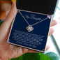 To My Step Daughter | Life Gave Me the Gift of You | Love Knot Necklace - ALL4THEGIFTOFIT