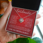 To My Soulmate | My Life, My Love, My Best Friend | Love Knot Necklace - Gift for Wife, Fiance, Girlfriend - ALL4THEGIFTOFIT