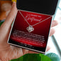 To My Smokin' Hot Girlfriend | Through My Eyes | Love Knot Necklace - ALL4THEGIFTOFIT