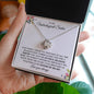 To My Unbiological Sister | Sisters by Heart | Love Knot Necklace - ALL4THEGIFTOFIT