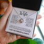 To My Wife - I Love You Forever & Always | Love Knot Necklace - ALL4THEGIFTOFIT