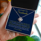 To My Smokin' Hot Soulmate | Through My Eyes | Love Knot Necklace - Gift for Wife, Fiance, Girlfriend - ALL4THEGIFTOFIT
