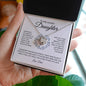 To My Lovely Daughter | My Last Breath - Dad | Love Knot Necklace - ALL4THEGIFTOFIT