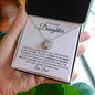 To My Lovely Daughter | You Are My Angel - Dad | Love Knot Necklace - ALL4THEGIFTOFIT