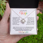 to My Beautiful Wife | You Are My Love | Love Knot Necklace - Gift for Soulmate, Birthday, Anniversary - ALL4THEGIFTOFIT