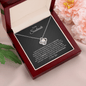 To My Soulmate | Love Made Us Forever | Love Knot Necklace - Gift for Wife, Fiance, Girlfriend - ALL4THEGIFTOFIT