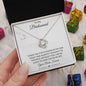 To My Bridesmaid | I Couldn't Tie The Knot Without You - ALL4THEGIFTOFIT