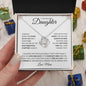 To My Beautiful Daughter | Most Beautiful Chapter | Love Mom | Love Knot - ALL4THEGIFTOFIT