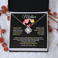 Mother | Loved & Forever Treasured | With All My Love | Love Knot Necklace - ALL4THEGIFTOFIT