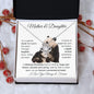 Mother & Daughter | Forever Connected At Heart | Love Knot Necklace - ALL4THEGIFTOFIT