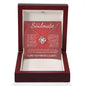 To My Soulmate | My Life, My Love, My Best Friend | Love Knot Necklace - Gift for Wife, Fiance, Girlfriend - ALL4THEGIFTOFIT