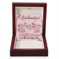 To My Soulmate | My Love, My Best Friend | Love Knot Necklace - Gift for Wife, Fiance, Girlfriend - ALL4THEGIFTOFIT