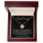 To My Badass Wife | You Are My Queen | Love Knot Necklace - ALL4THEGIFTOFIT
