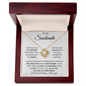 To My SOULMATE | Forever & Always I Love You (Love Knot Necklace) - ALL4THEGIFTOFIT