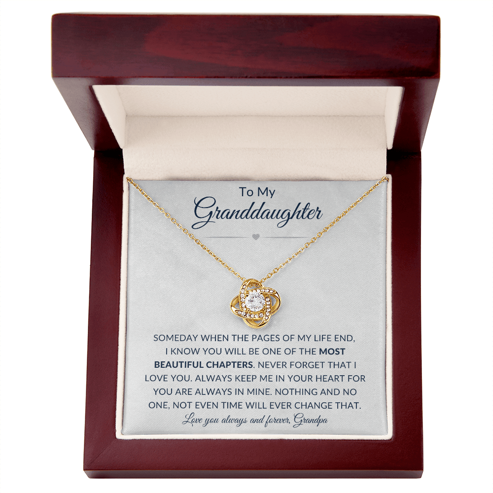 To My Granddaughter | Love You Always & Forever, Grandpa - ALL4THEGIFTOFIT