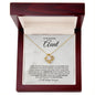 To My Amazing Aunt | Life Gave Me the Gift of You | Love Knot Necklace - ALL4THEGIFTOFIT