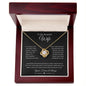 TO MY BEAUTIFUL WIFE | You're the Best Thing That Ever Happened to Me | Love Knot Necklace - ALL4THEGIFTOFIT
