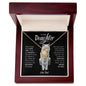 To My Daughter | I Will Always Have Your Back | Love Knot Necklace - ALL4THEGIFTOFIT