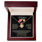 Mother | Loved & Forever Treasured | Your Loving Daughter | Love Knot Necklace - ALL4THEGIFTOFIT