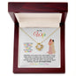 To My Wife | You'e My Everything | Love Knot Necklace - Gift for Soulmate, Valentine's, Birthday, Anniversary - ALL4THEGIFTOFIT