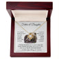 Father & Daughter | Forever Connected At Heart | Love Knot Necklace - ALL4THEGIFTOFIT