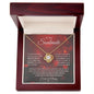 To My Soulmate | My Life, My Love, My Best Friend | Love Knot Necklace - Gift for Wife, Fiance, Girlfriend - ALL4THEGIFTOFIT