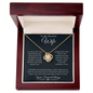 To My Beautiful Wife | You're The Best Thing That Ever Happened To Me | Love Knot Necklace - ALL4THEGIFTOFIT