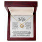 To My Wife - I Love You Forever & Always | Love Knot Necklace - ALL4THEGIFTOFIT