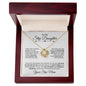 To My Step Daughter | I am Truly Blessed with You | Love Knot Necklace - ALL4THEGIFTOFIT