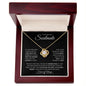 To My Beautiful Soulmate | Forever & Always | Love Knot Necklace - Gift for Wife, Fiance, Girlfriend - ALL4THEGIFTOFIT