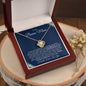 To My Bonus Mom | Thank You for Loving Me | Love Knot Necklace - Gift for Mother's Day, Birthdays, Holidays - ALL4THEGIFTOFIT