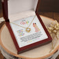 To My Wife | You'e My Everything | Love Knot Necklace - Gift for Soulmate, Valentine's, Birthday, Anniversary - ALL4THEGIFTOFIT