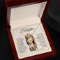 To My Daughter | I Believe in You | Dad | Love Knot Necklace - ALL4THEGIFTOFIT